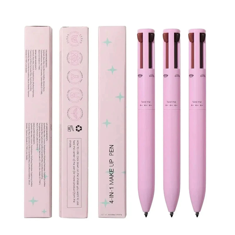 GlamPen™️ - Mit diesem 4-in-1-Make-up-Stift siehst du überall und schnell gut aus