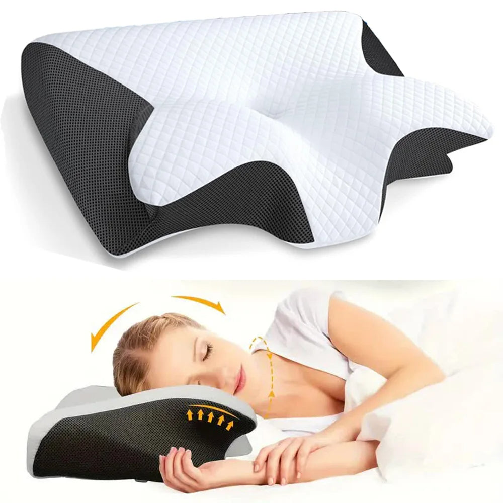 PainReliefPillow™ – Erfrischt aufwachen, ohne Nacken- und Schulterschmerzen!