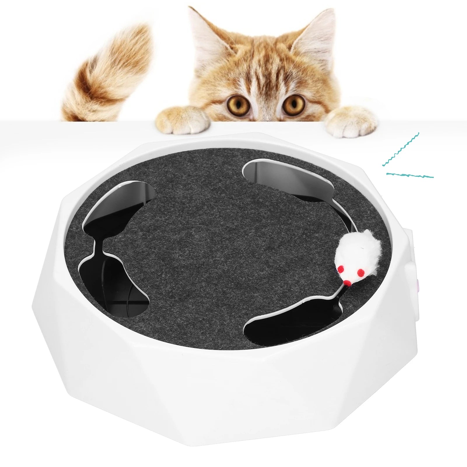 SpinPaws™ – lustiges Spiel für Ihre Katze, das sich wie Jagen anfühlt!
