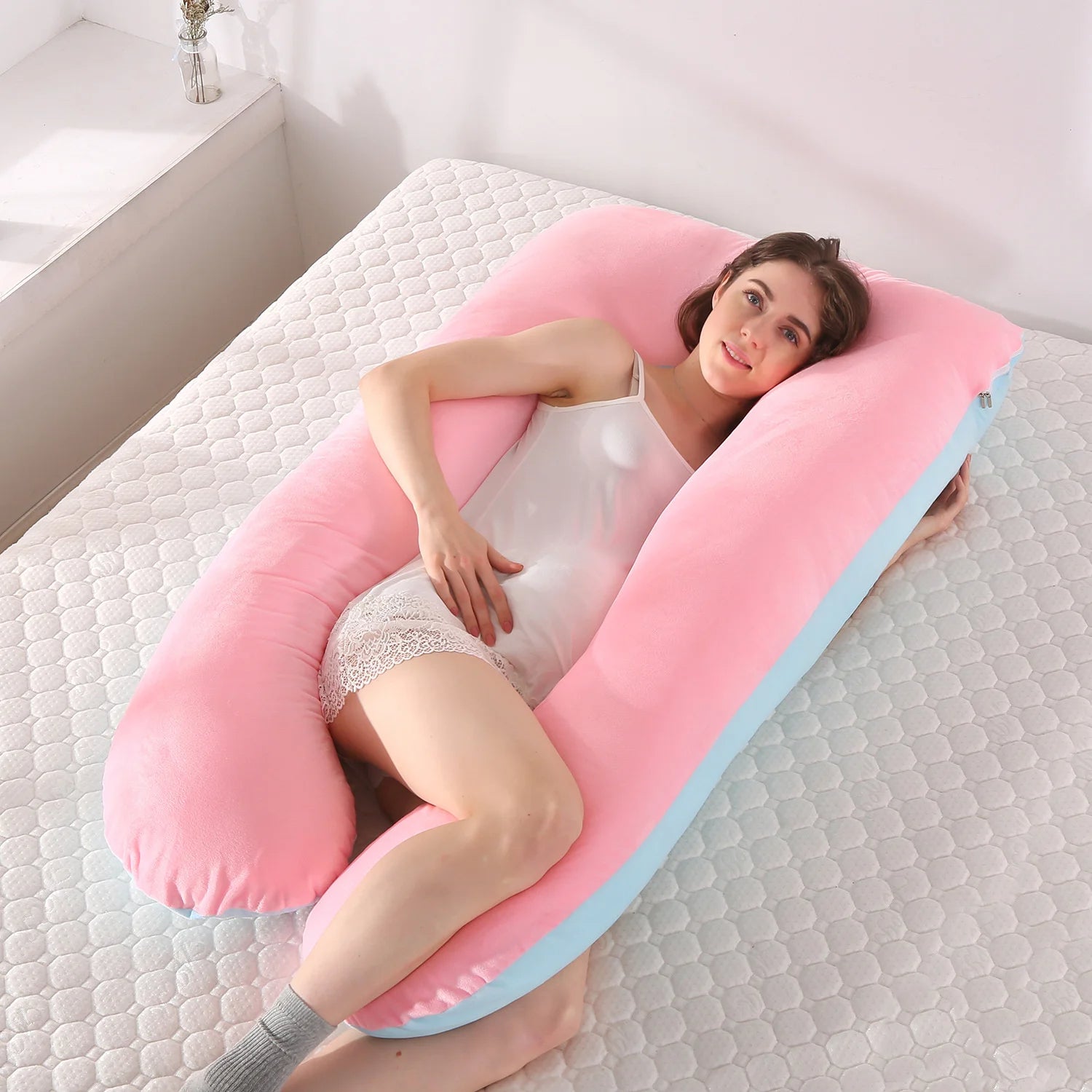 ComfortPillow™ - Genieße unvergleichlichen Komfort und Unterstützung beim Schlafen auf der Seite