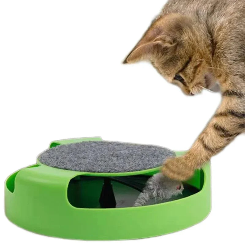 PouncePlay™ – begeistern Sie Ihre Katze mit einer sich schnell bewegenden Spielzeugmaus!