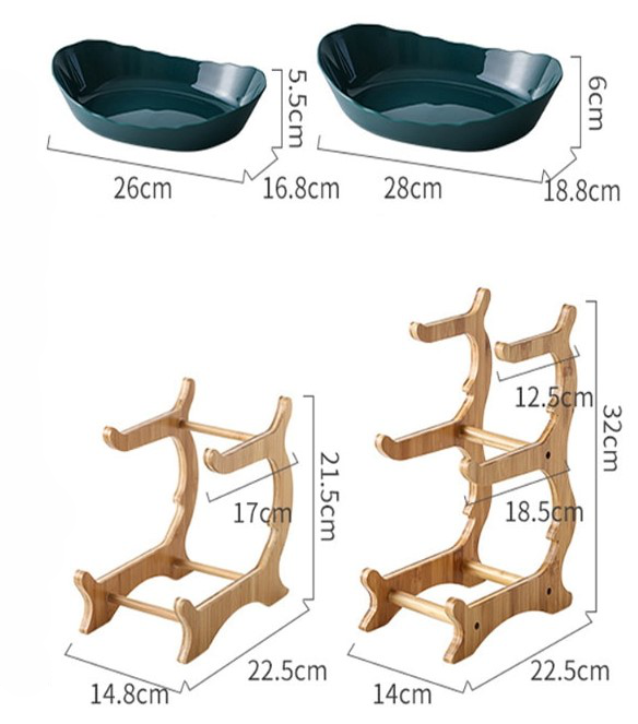 Rarity™ Luxus-Holzgeschirr