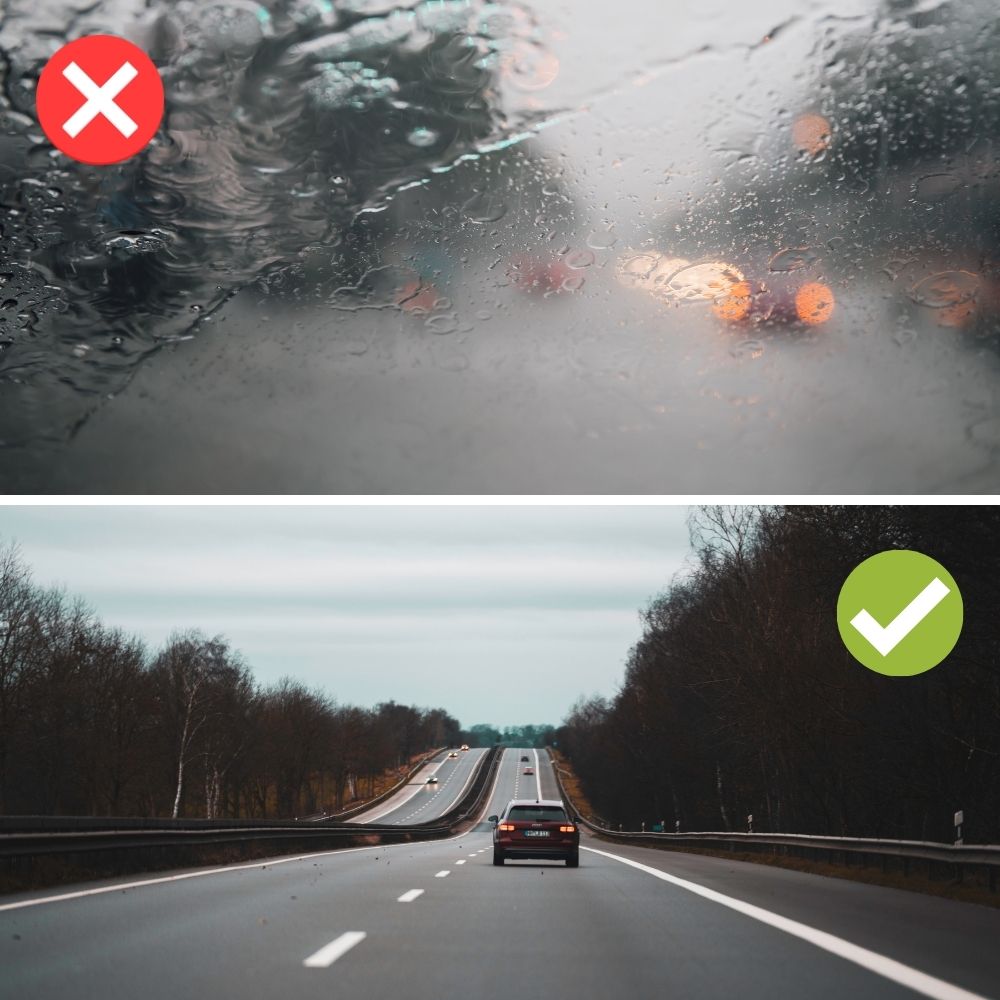 ClearDrive™ - Scharfe Sicht auch bei Regen