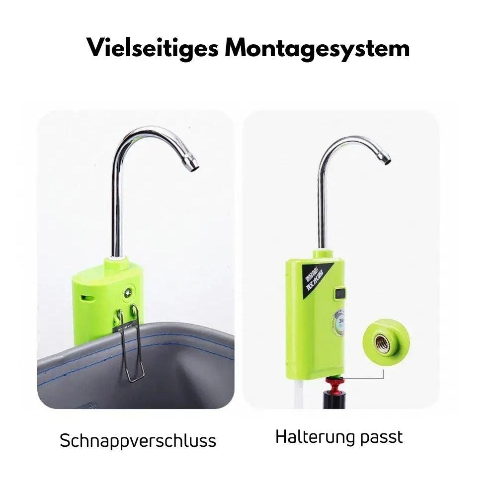 AquaBoost™ - Bringt den Komfort eines Wasserhahns direkt auf deinen Campingplatz