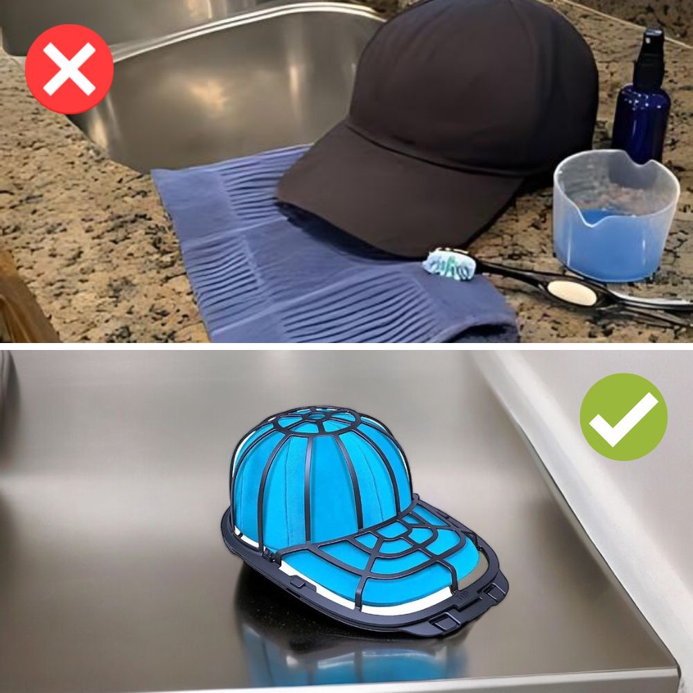 CapKeeper™ - Tragen Sie jedes Mal eine frische Mütze