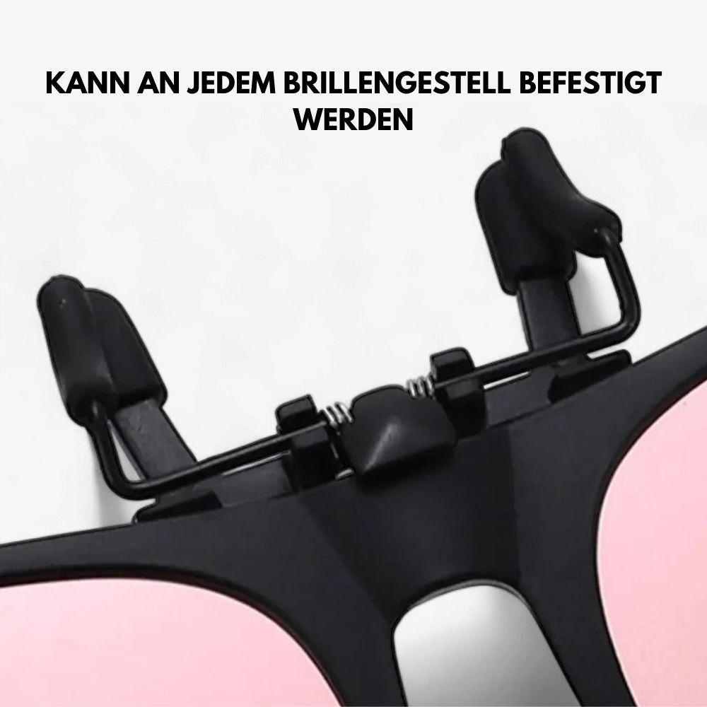 ClearView™ - Verwandelt jede Brille in Sekundenschnelle in eine coole Sonnenbrille