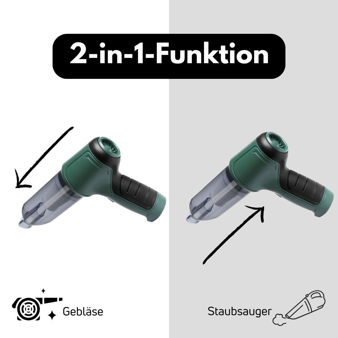 AeroVac™ - Multifunktionaler kabelloser 3-in-1-Staubsauger