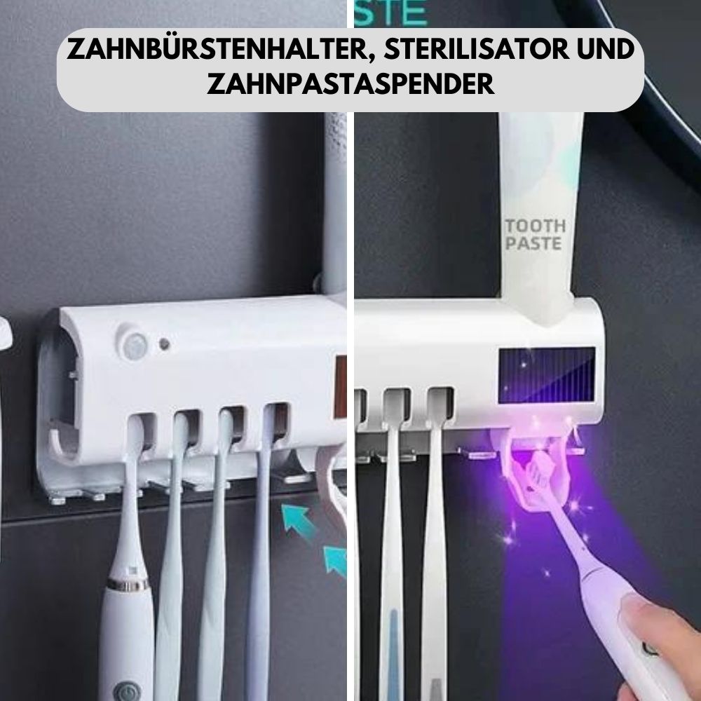 CleanRays™ - Garantiert jedes Mal eine keimfreie Bürste