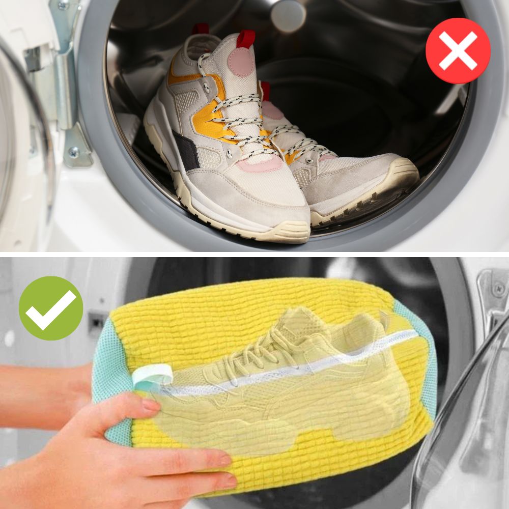QuickShine™ - Wasche deine Schuhe in der Waschmaschine, ohne sie zu beschädigen!