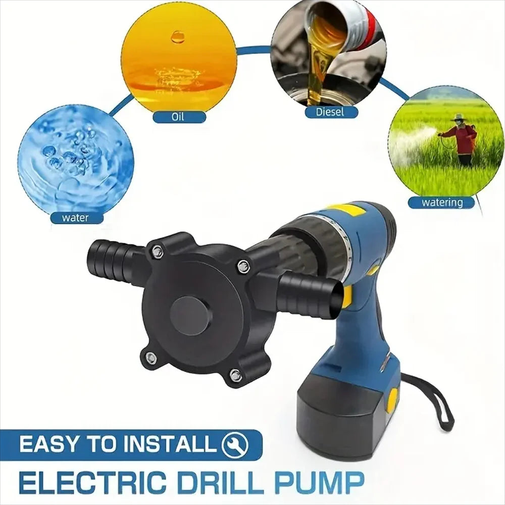 EasePump™ - Verwandle deine elektrische Bohrmaschine in eine Wasserpumpe!