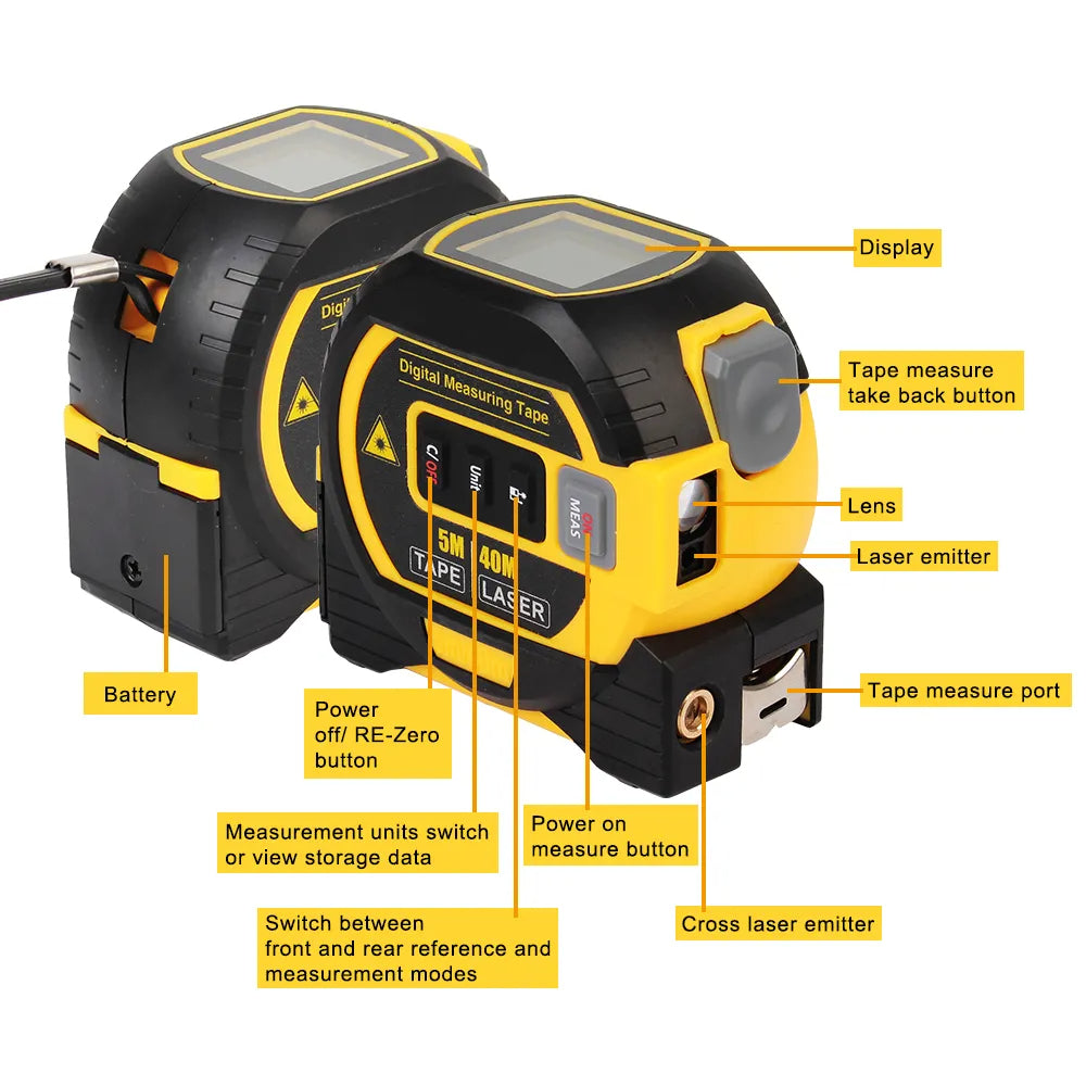 MeasureMaster™ - Messen Sie mühelos jede Entfernung und sparen Sie Zeit