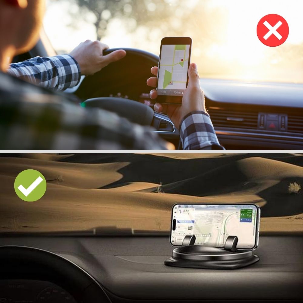 StayPut™ - Fahre sicherer auf der Straße, indem du dein Handy immer im Blick behältst!