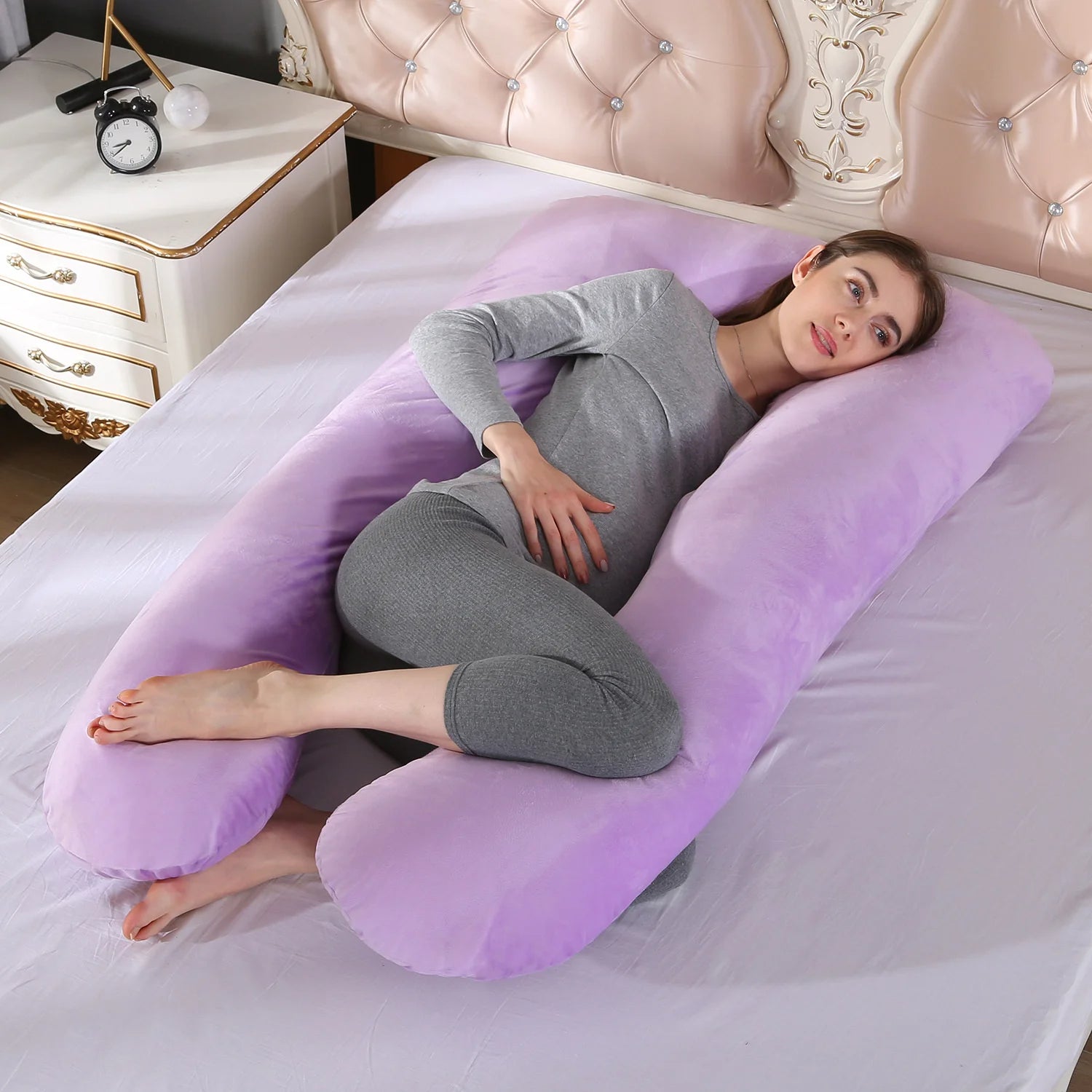 ComfortPillow™ - Genieße unvergleichlichen Komfort und Unterstützung beim Schlafen auf der Seite