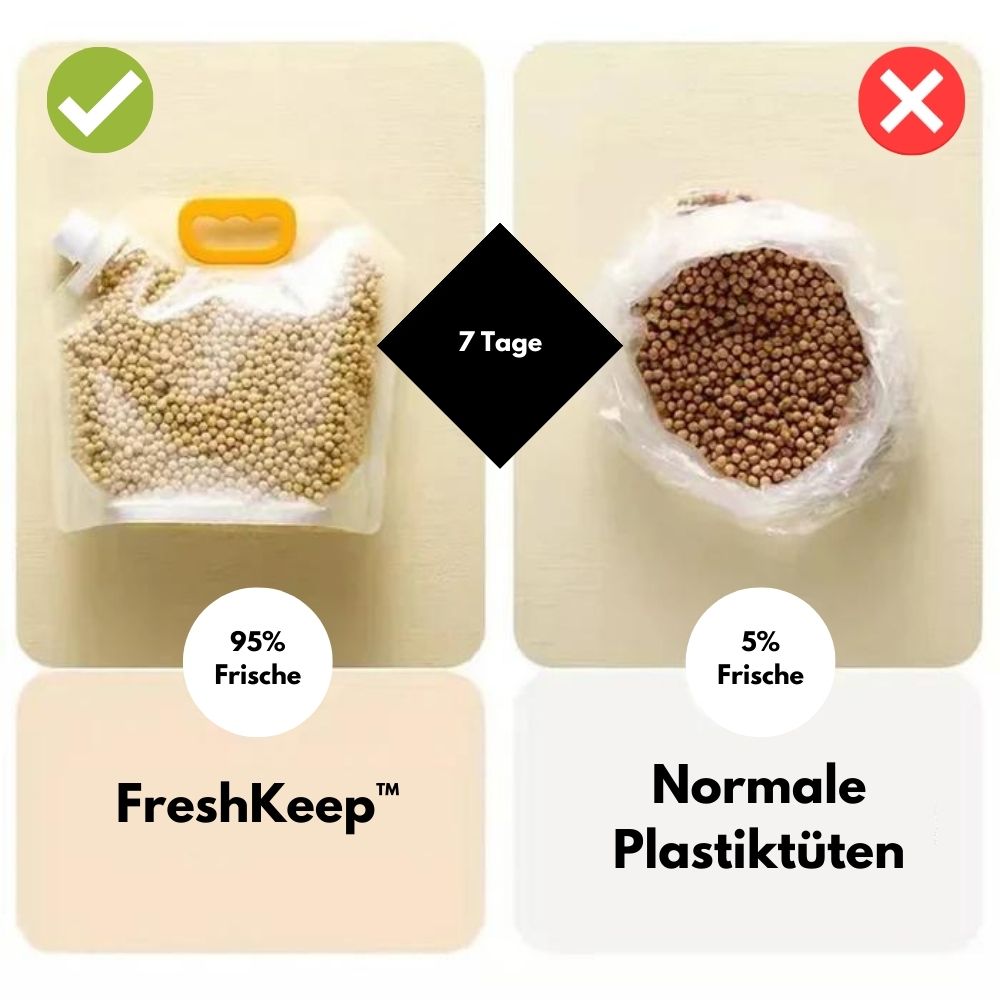 FreshKeep™ - Sorgt dafür, dass dein Essen trocken und nahrhaft bleibt