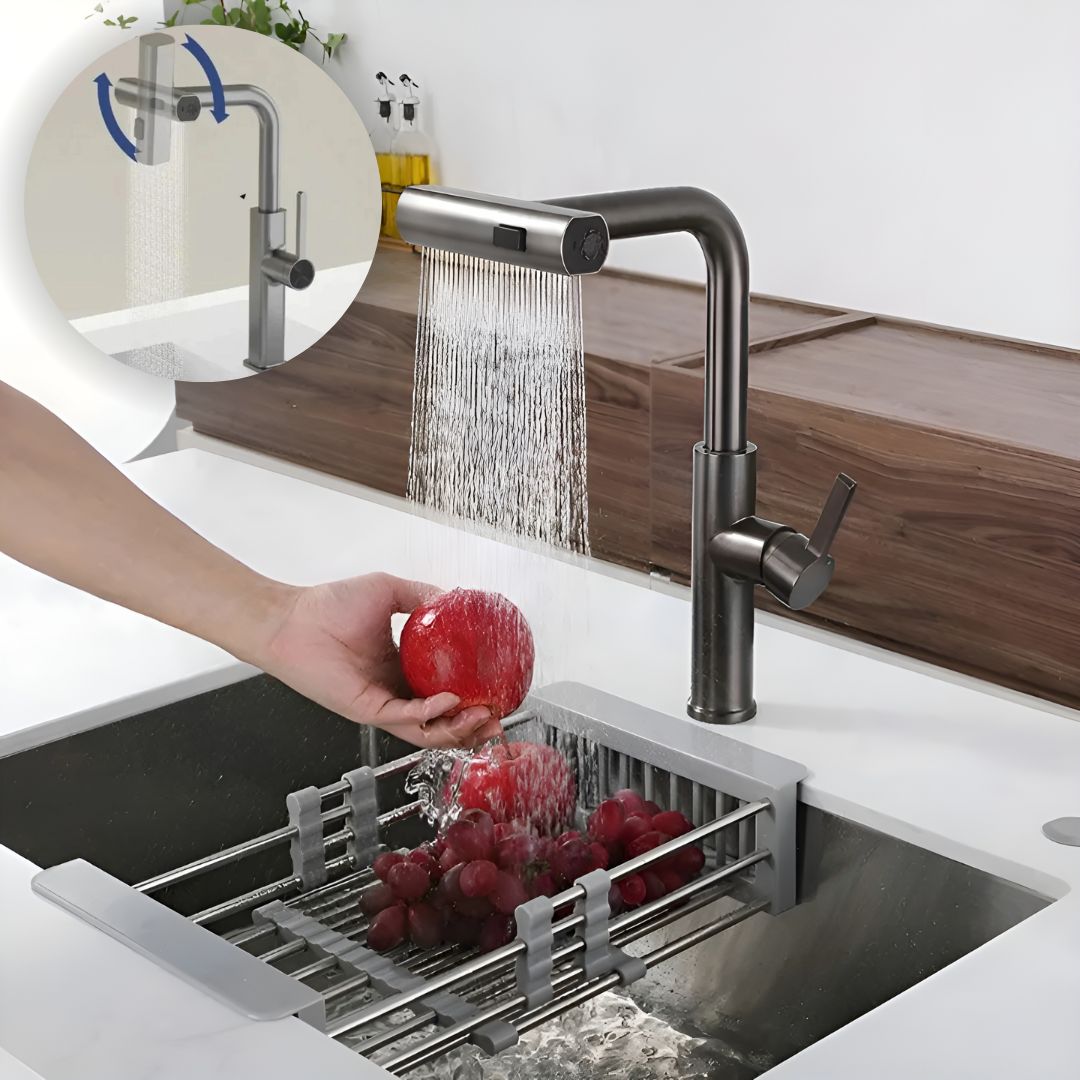 KitchenBeauty™ Drehbarer Wasserfall-Küchenhahn