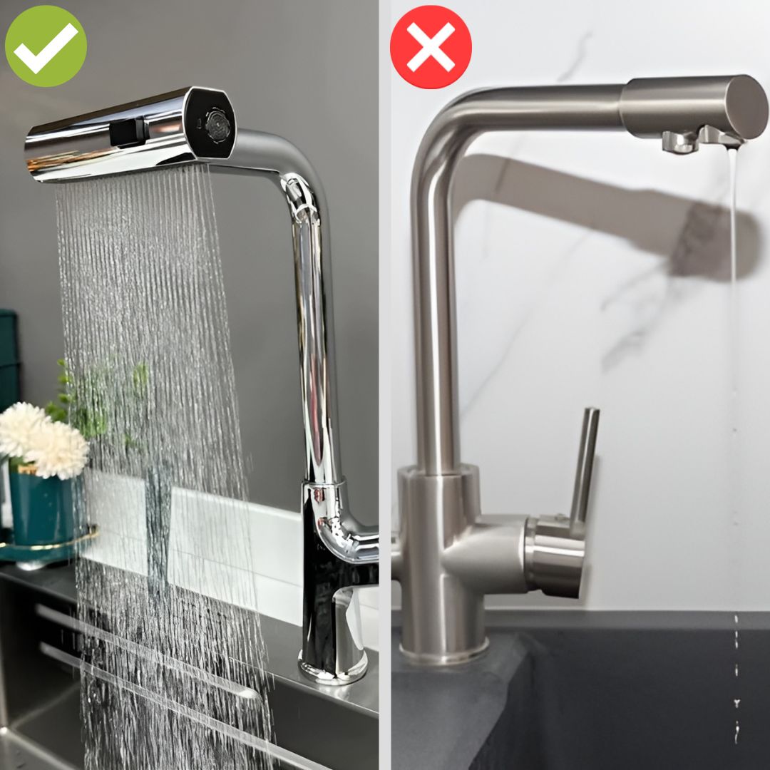 KitchenBeauty™ Drehbarer Wasserfall-Küchenhahn