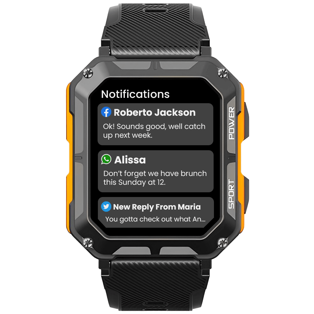 ToughTech™ - Unverwüstliche Smartwatch für alle deine Outdoor-Abenteuer