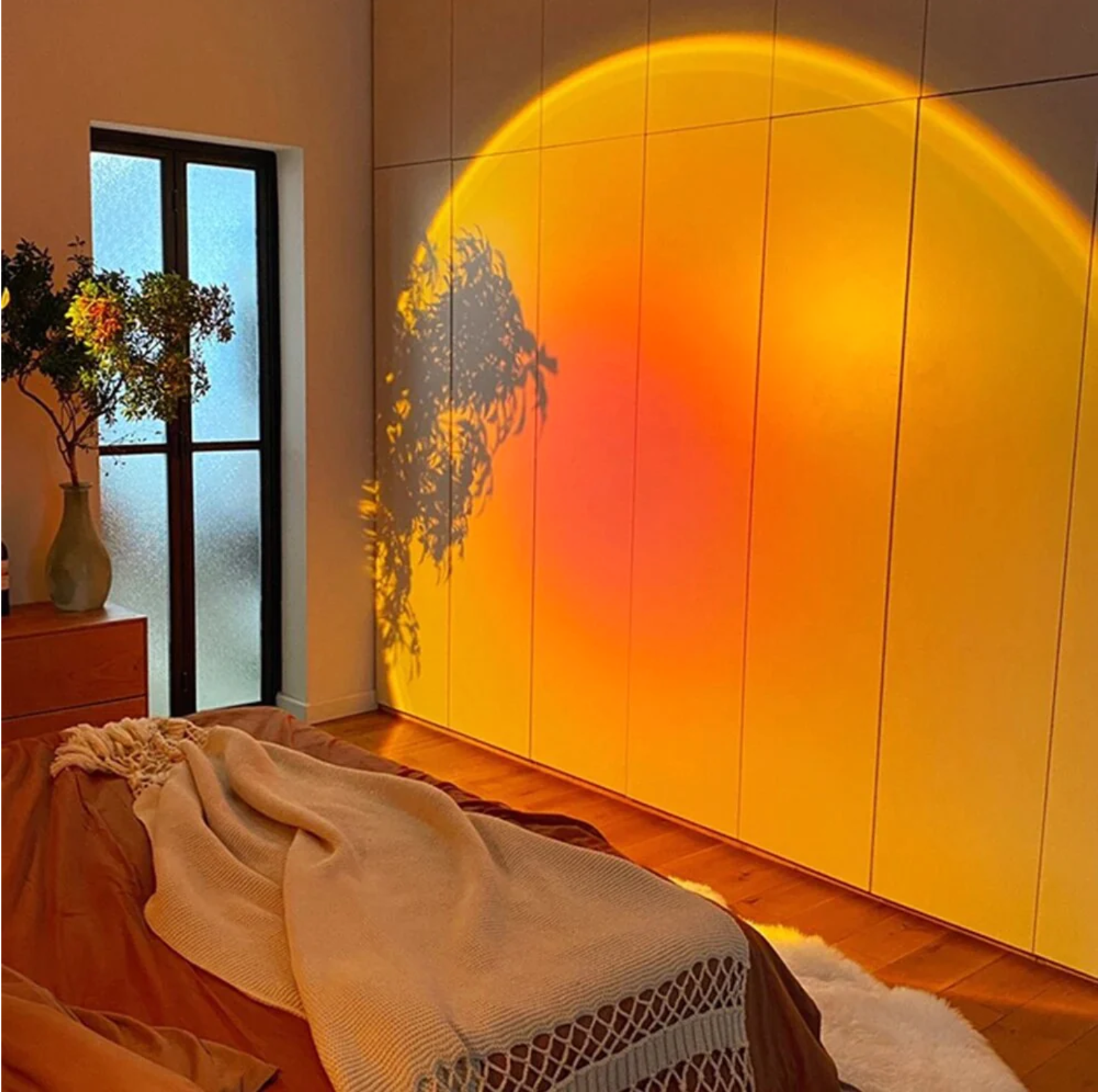 GlowSphere™- Bringt heitere Sonnenuntergangsstimmung in Ihr Zuhause!