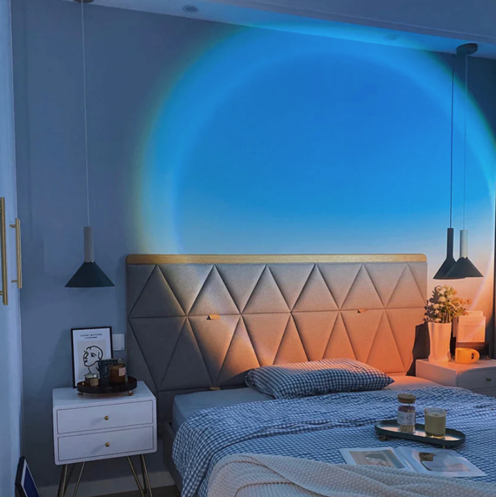 GlowSphere™- Bringt heitere Sonnenuntergangsstimmung in Ihr Zuhause!