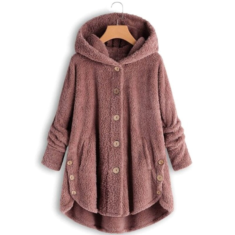 Heidrun™ Winter-Strickjacke aus Samt