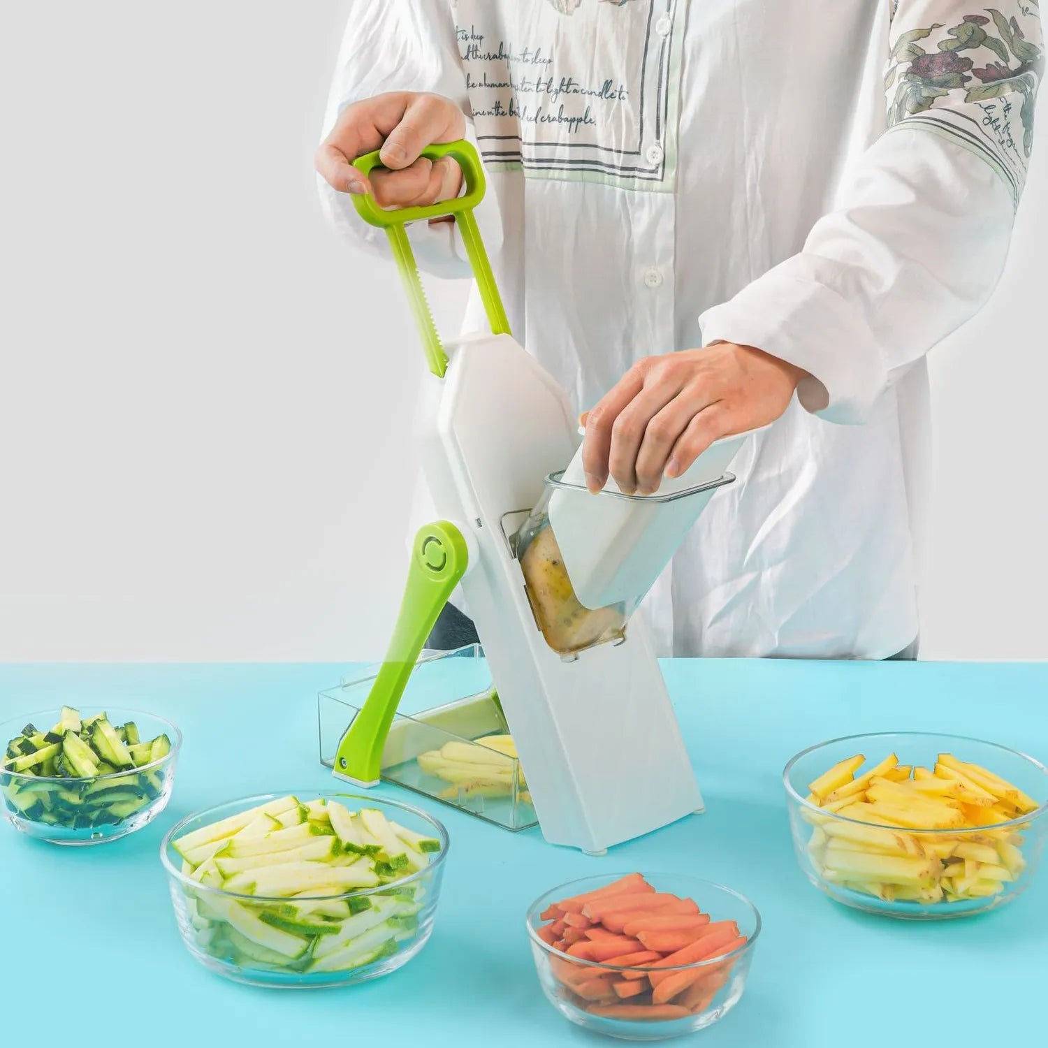 SmartKlipper Pro™ Beschleunigt die Zubereitung von Speisen und spart Zeit.