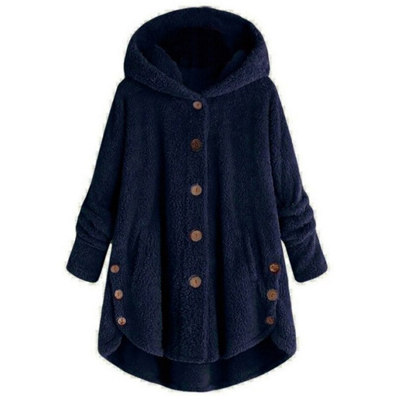 Heidrun™ Winter-Strickjacke aus Samt