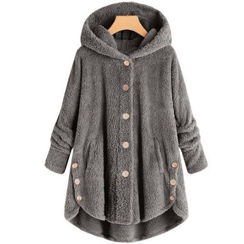 Heidrun™ Winter-Strickjacke aus Samt